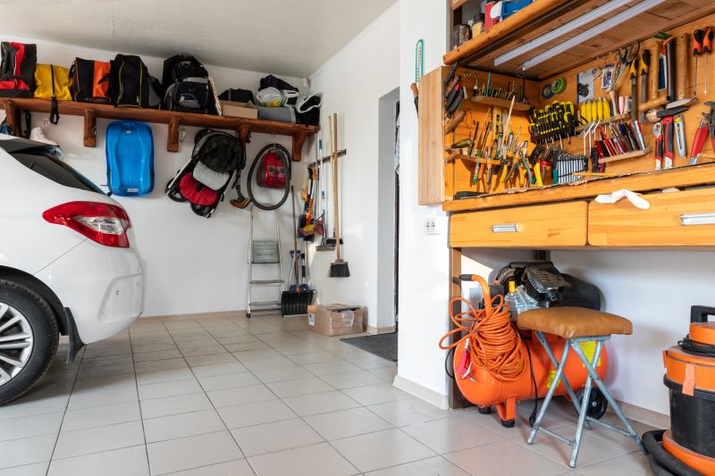 Converted Garage Workspace